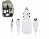 Cargador Dual de Coche y USB para NDS Lite/PSP