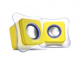 Altavoces Soyntec Voizze 140 para PC - Amarillo