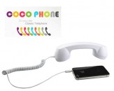 Gadget Auricular Coco Phone para iPhone/ iPad/ Pc - Blanco