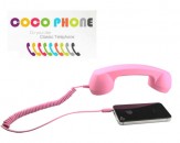 Gadget Auricular Coco Phone para iPhone/ iPad/ Pc - Rosa