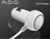 Cargador de Coche Kidigi para iPad/iPhone/iPod - Blanco