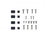 Kit de Tornillos y Gomas para Wii - Negro