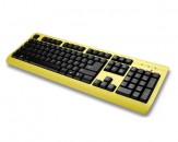 Teclado Soyntec Inpput T120 USB - Amarillo