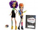 Muñeca Monster High Hermanas Clawdeen-Howleen Diario Secreto