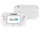 Funda Completa Silicona para Mando Nintendo Wii U - Blanco Clear