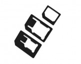 Pack Adaptadores Nano Micro SIM - Negro