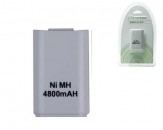 Bateria Recargable 4800mAh para Xbox 360 - Blanco
