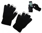 Guantes Táctiles para Smartphone y Tablets - Negro