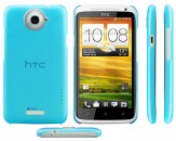 Funda de Plástico Dayglow para HTC One X - Azul