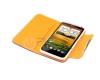 Funda Wallet Serie Flip para HTC One X - Magenta