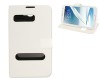 Funda Eternity Serie Flip para Samsung Galaxy Note 2 - Blanco