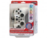 Mando con Cable Vibration Controller Turbo - Blanco PS3/PS3 Slim