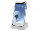 Base de Carga/Sinc Genérica Samsung Galaxy SII/SIII/S4 - Blanco