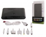 Batería Externa Power Bank Universal 20.000mAh - Negro
