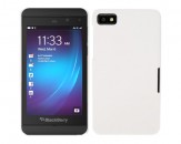 Funda de Plástico para Blackberry Z10- Blanco