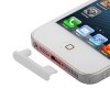 Protector Conexiones Carga/Jack 3.5 iPhone 5/5S - Blanco