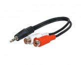 Cable Stereo RCA Hembra a Jack 3.5mm
