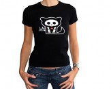 Camiseta Skelanimals Kit Negra - Talla L