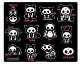 Alfombrilla Skelanimals para Ratón Pc - Family Portrait
