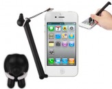 Lápiz Táctil Touch Dog para Smartphone/Tablet - Negro