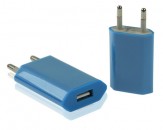 Adaptador de Corriente a USB - Azul