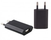 Adaptador de Corriente a USB - Negro