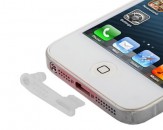 Protector Conexiones Carga/Jack 3.5 iPhone 5/5S - Transparente