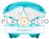 Auriculares DNA Monster On-Ear - Blanco/Turquesa