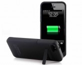 Carcasa Stand con Bateria Externa 2200mAh iPhone 5/5S - Negro