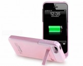 Carcasa Stand con Bateria Externa 2200mAh iPhone 5/5S - Rosa