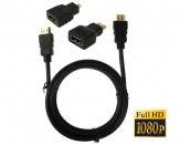 Cable Hdmi 3en1 a Hdmi/Mini Hdmi/Micro Hdmi