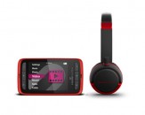 MP5 + Auriculares Energy DJ 4304 - Rojo