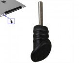 Protector Guardapolvo Entrada Jack iPad 2/iPad 3 - Negro