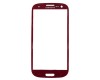 Cristal Exterior Samsung Galaxy SIII (i9300) - Rojo