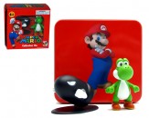Pack 2 Figuras Yoshi/Bullet Bill Super Mario Collection Tin