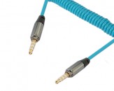 Cable Audio Jack 3.5mm Macho-Macho Extensible - Azul