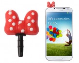 Protector Anti-Polvo Jack 3.5 mm - Lazo Rojo
