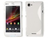 Funda TPU S-Line para Sony Xperia L - Transparente