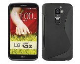 Funda TPU S-Line para LG G2 - Negro