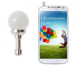 Protector Anti-Polvo Jack 3.5 mm - Perla Blanca