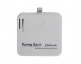 Batería Externa 2200mAh Apple Lightning - Blanco