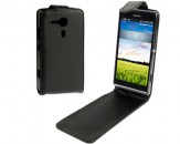 Funda Piel Flip Sony Xperia SP - Negro