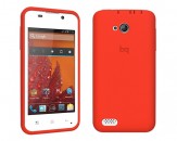 Funda Trasera Plástico Bq Aquaris 4 - Rojo