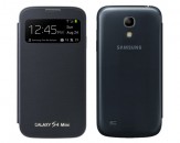Tapa Batería Flip Visor Llamada Samsung Galaxy S4 Mini - Negro