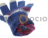 Guantes Táctiles Copo de Nieve - Azul