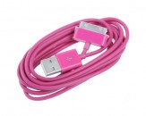 Cable Usb a 30 Pin 2m - Rosa