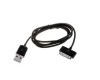 Cable Usb a 30 Pin iPhone/iPad/iPod 2m - Negro