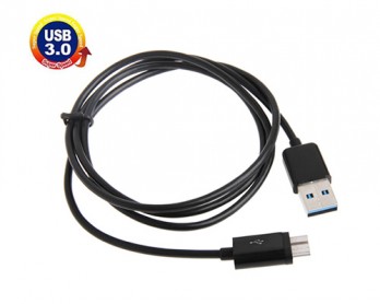 Cable USB 3.0 a MicroUSB 3.0 1m - Negro