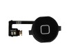 Boton Home + Cable Flexible iPhone 4 - Negro