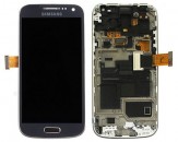Pantalla Completa con Marco Samsung Galaxy S4 Mini (i9195) - Gris